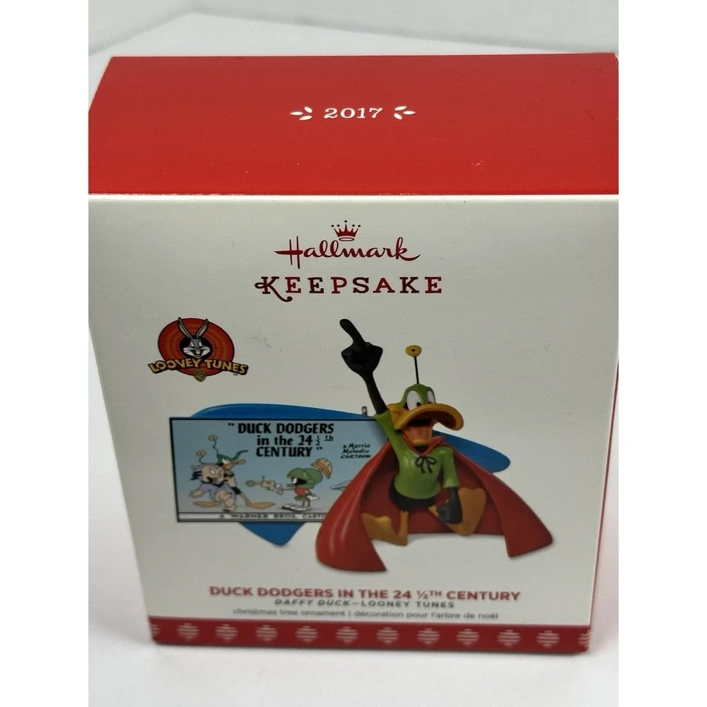 Hallmark Keepsake 2017 Duck Dodgers Daffy Duck Ornament Looney Tunes Boxed